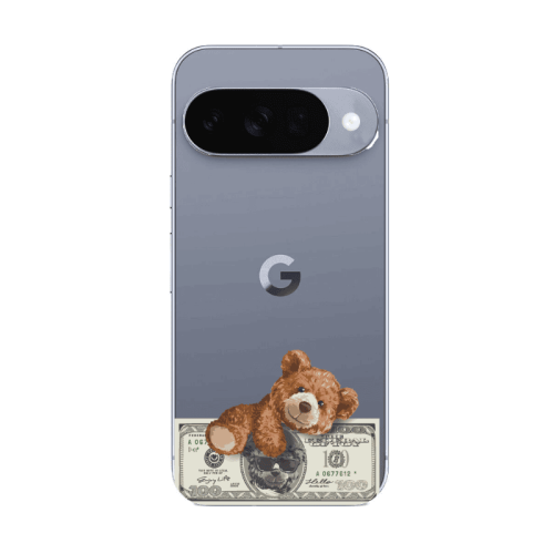 Google Pixel 10 Money Style Transparent Silicone TPU Θήκη